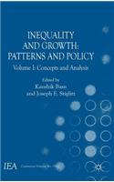 Inequality and Growth: Patterns and Policy, Volume I: Concepts and Analysis