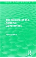The Record of the National Government