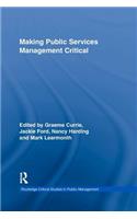 Making Public Services Management Critical