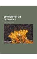 Surveying for Beginners