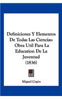 Definiciones Y Elementos De Todas Las Ciencias