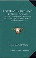 Fortha's Lyrics and Other Poems