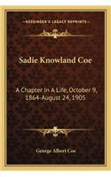Sadie Knowland Coe