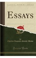 Essays (Classic Reprint)