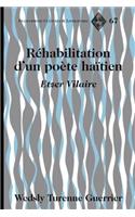 Réhabilitation d'un poète haïtien