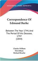 Correspondence Of Edmund Burke