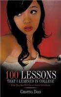 100 Lessons That I Learned In College: What They Don't Tell You at Student Orientation