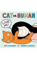 Cat vs. Human 2019 Wall Calendar