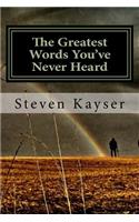 Greatest Words You've Never Heard