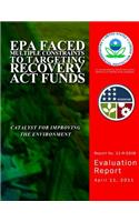 EPA Faced Multiple Contraints to Targeting Recovery Act Funds