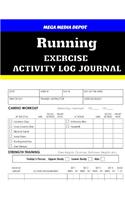 Running Exercise Activity Log Journal