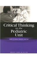 Critical Thinking in the Pediatric Unit