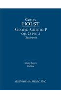 Second Suite in F, Op.28 No.2: Study score(English)