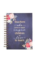 Journal Wirebound Large Best Teacher Ever
