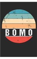 Bomo: 100 Pages 6 'x 9' -Dot Graph Paper Journal Manuscript - Planner - Scratchbook - Diary