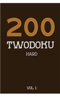 200 Twodoku Hard Vol 1