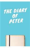 The Diary Of Peter Boys A beautiful personalized