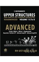 Upper Structures: Advanced Volume 1 G to O (C Instruments): Over Complete Jazz Standards Progressions Reharmonized
