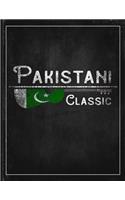 Pakistani Classic: Pakistan Flag Guitar Journal Heritage Gift Idea for Daguhter, Mom, Coworker Guitar Cord Book Songwriting Journal Music Gifts for Kids