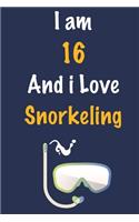 I am 16 And i Love Snorkeling