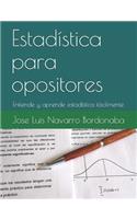 Estadística para opositores