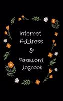Internet Address & Password Logbook