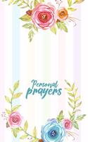 Personal Prayers: Blank lined journal For personal prayers and the spiritual life