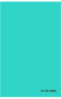 Dot Grid Journal: Turquoisedotted Petite Notebook