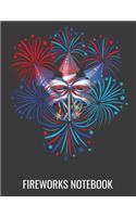 Firework Notebook: 4th of July FireWork Notebook Journal