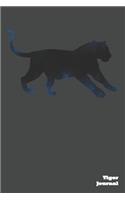 Tiger Notebook: Tiger Journal / Notebook Gift (6 X 9 - 110 Blank Pages)