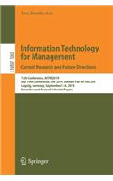 Information Technology for Management: Current Research and Future Directions