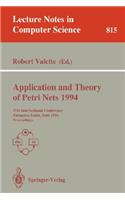 Application and Theory of Petri Nets 1994