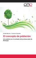 concepto de población
