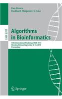 Algorithms in Bioinformatics: 14th International Workshop, Wabi 2014, Wroclaw, Poland, September 8-10, 2014. Proceedings