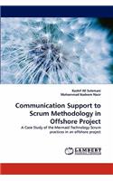 Communication Support to Scrum Methodology in Offshore Project