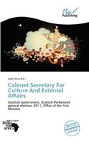 Cabinet Secretary for Culture and External Affairs