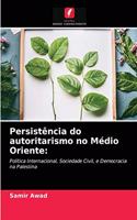 Persistência do autoritarismo no Médio Oriente