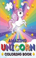 Amamzing Unicorn Coloring Book