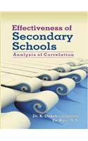 Effectiveness of Secondary Schools