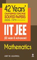 42 Years Chapterwise Topicwise Solved Papers (2020-1979) IIT JEE Main & Advanced Mathematics