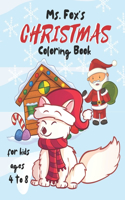 MS Fox's Christmas Coloring Book