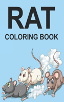 Rat Coloring Book: Rat Coloring Book For Girls