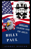 Billy Paul Americana Coloring Book for Adults