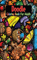 Doodle Coloring Book For Adults