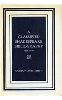 Classified Shakespeare Bibliography, 1936-58