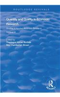 Quantity and Quality in Economic Research