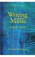 Writing about Music