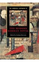 Cambridge Companion to the Modern German Novel
