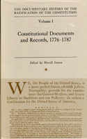 Documentary History of the Ratification of the Constitution, Volume 1