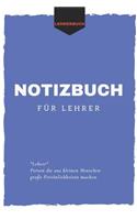 Notizbuch für Lehrer